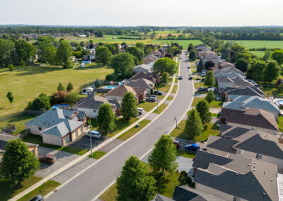 Real estate drone services in Okotoks, Alberta